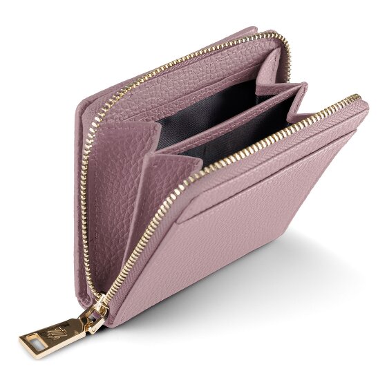 Lazarotti Bologna Leer Medium Ritssluiting Portemonnee Leer 10 cm