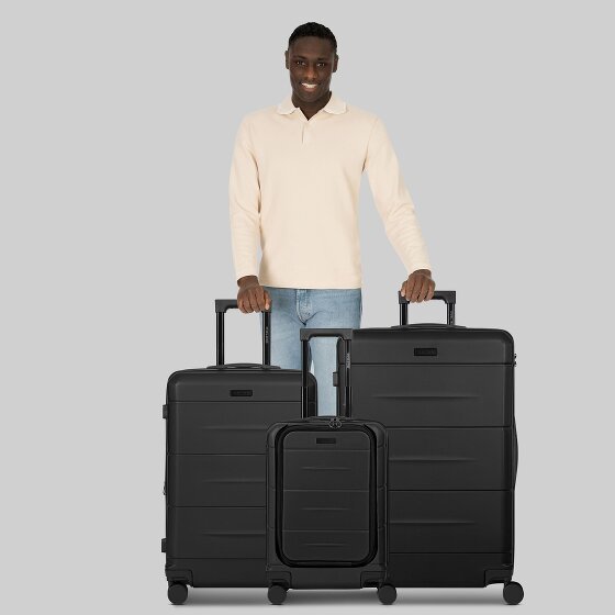 Police London 4 wielen Kofferset 3-delig met uitbreidingsplooi