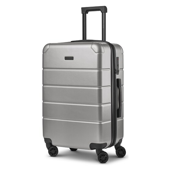 Police Dublin 4 wielen Trolley M 64 cm met uitbreidingsplooi