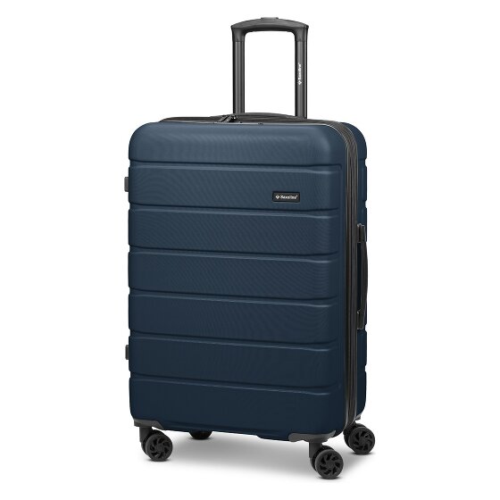 Saxoline Miami 4 wielen Trolley M 65 cm met uitbreidingsplooi