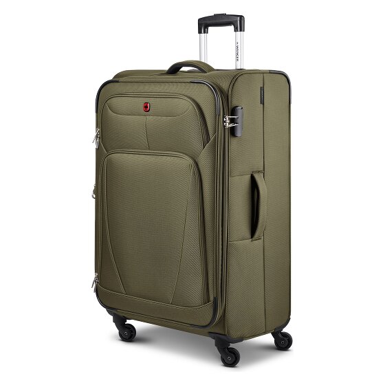 Wenger Beaumont 4 wielen Trolley L 78 cm met uitbreidingsplooi