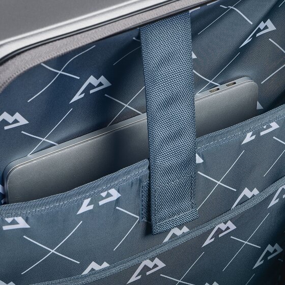 Bergpfeil Travel 4 wielen Cabinewagen 55 cm Laptopvak met uitbreidingsplooi