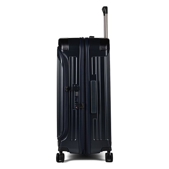 Piquadro PQ-Light 4 wielen Trolley M 69 cm met uitbreidingsplooi