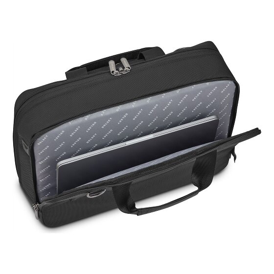 Delsey Paris DLC Pro Aktentas RFID-bescherming 40 cm Laptopvak