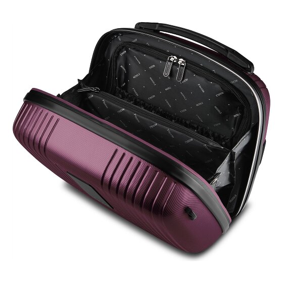 Redolz Essentials 14 4-wiel kofferset + beautycase 4 stuks met stretchvouw