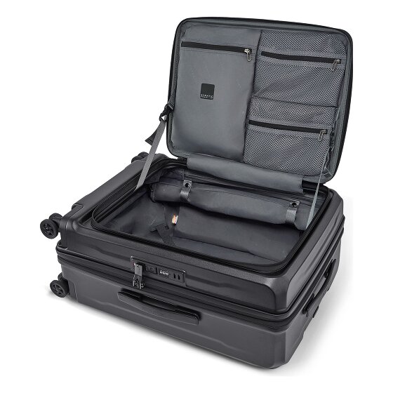 Stratic Phoenix 4 wielen Trolley M 65 cm met uitbreidingsplooi