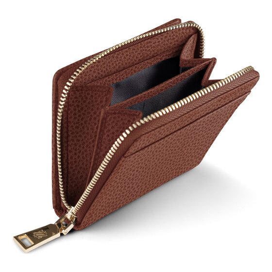 Lazarotti Bologna Leer Medium Ritssluiting Portemonnee Leer 10 cm