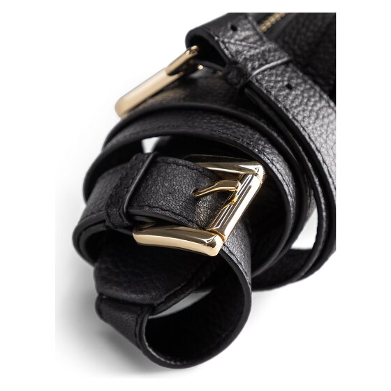 Lazarotti Bologna Leren Riemtas met dubbele rits Crossbody Leer 25 cm