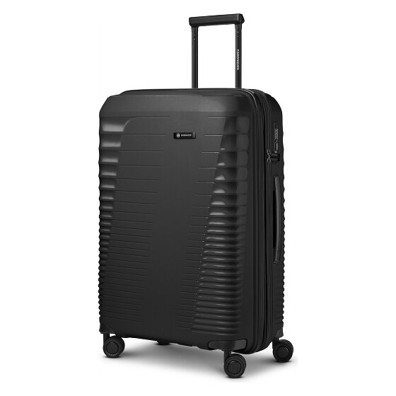 Farmhood Straw Edition 4 wielen Trolley 67 cm met uitbreidingsplooi
