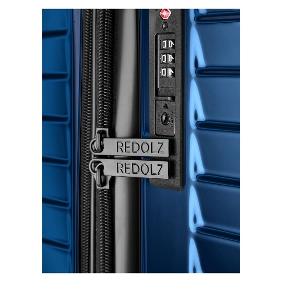 Redolz Essentials 18 4 wielen Trolley 66 cm met uitbreidingsplooi
