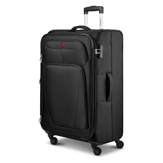 Wenger Beaumont 4 wielen Trolley L 78 cm met uitbreidingsplooi
