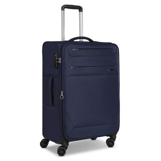 Worldpack Chicago 4 wielen Trolley M 67 cm met uitbreidingsplooi