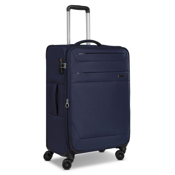 Worldpack Chicago 4 wielen Trolley M 67 cm met uitbreidingsplooi