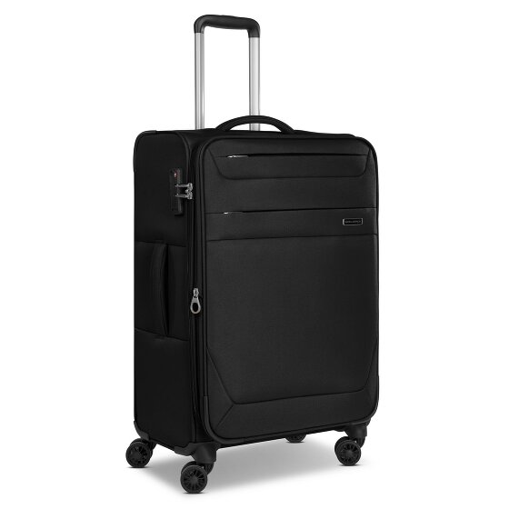 Worldpack Chicago 4 wielen Trolley M 67 cm met uitbreidingsplooi