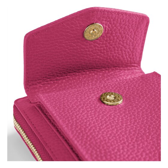 Lazarotti Bologna Leren Zip-Around Portemonnee Mobiel Telefoonhoesje Leer 19 cm