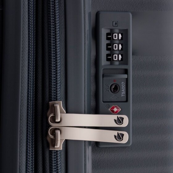 Gladiator 0800 4 wielen Cabinewagen 55 cm met uitbreidingsplooi