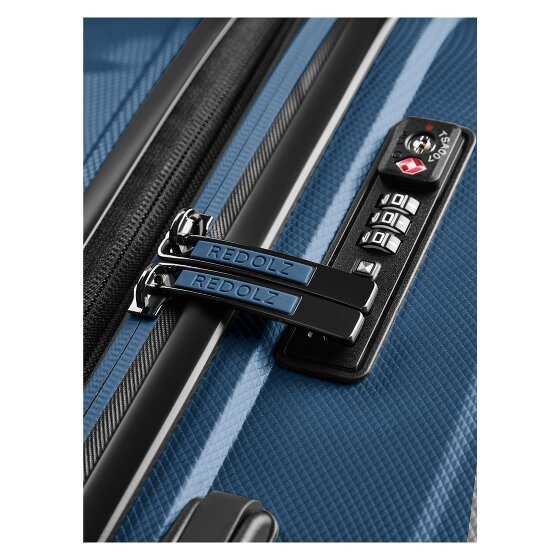 Redolz Essentials 14 4-wiel kofferset 2 stuks laptopvak met rekbare vouw