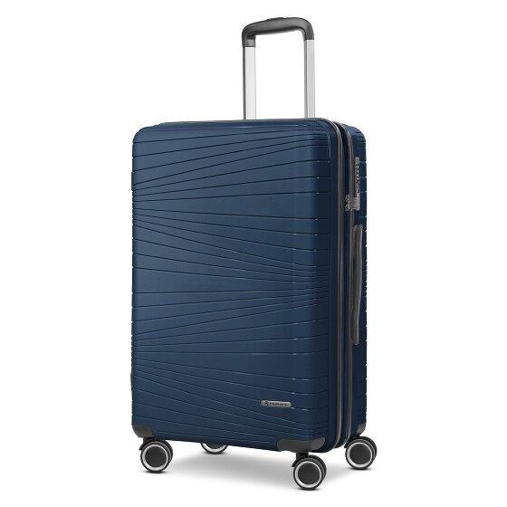 Franky Dallas 3.0 4-wiel trolley M 65 cm met rekbare vouw