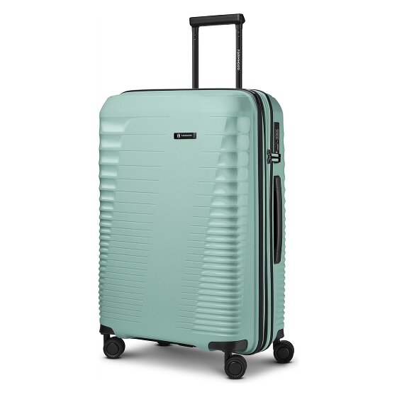 Farmhood Straw Edition 4 wielen Trolley 67 cm met uitbreidingsplooi