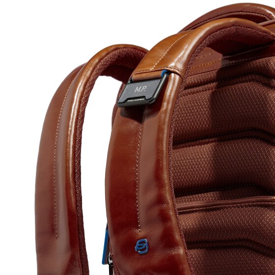 Piquadro Blue Square Zakelijke rugzak Leer 42 cm Laptop compartiment