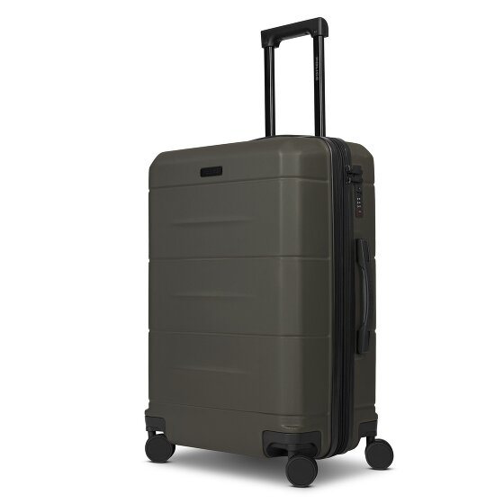 Police 4 wielen Trolley 64 cm met uitbreidingsplooi
