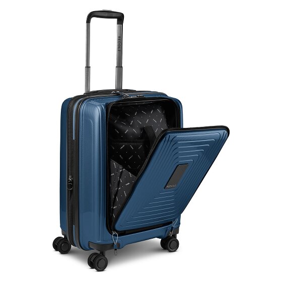 Redolz Essentials 14 4 wielen Cabinewagen S 55 cm Laptopvak met uitbreidingsplooi