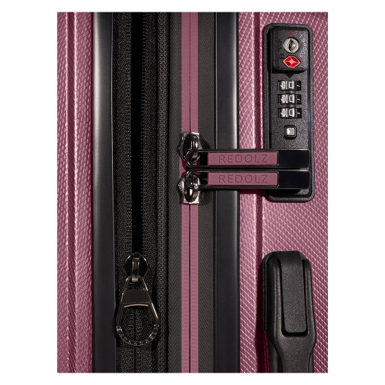 Redolz Essentials 14 4-wiel kofferset 2 stuks laptopvak met rekbare vouw