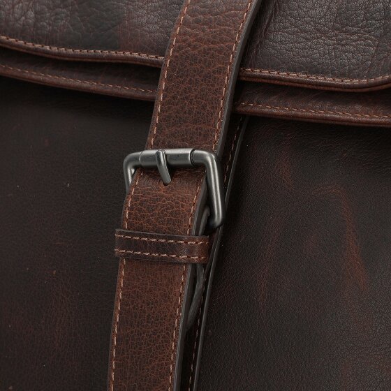 Jack Kinsky Porto Dagrugzak Leer 37 cm Laptop compartiment