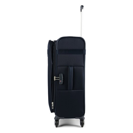Samsonite Citybeat 4 wielen Trolley 66 cm met uitbreidingsplooi