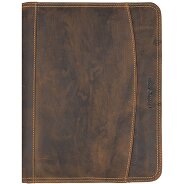 Greenburry Vintage Ringmap Leer 26 cm Productbeeld