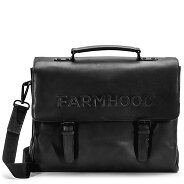 Farmhood Memphis aktetas XXL 3 vakken leer 39 cm Productbeeld