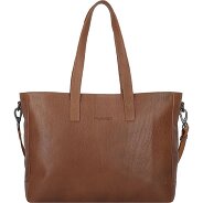 Plevier Rock Shopper Tas Leer 41 cm Laptop compartiment Productbeeld
