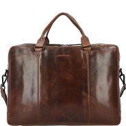Greenburry Newport Koffer Leer 43 cm Laptop compartiment Productbeeld