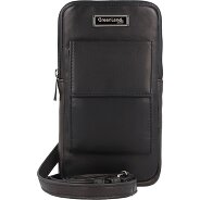 Greenland Nature Black Nappa Mobiel telefoonhoesje Leer 11.5 cm Productbeeld