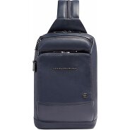 Piquadro Monospalla schoudertas leer 31 cm Productbeeld