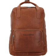 The Chesterfield Brand Wax Pull Up Zakelijke rugzak Leer 40 cm Laptop compartiment Productbeeld