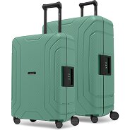 Redolz Essentials 15 kofferset met 4 wielen, M+L, met driepuntssluiting Productbeeld