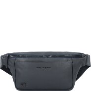 Piquadro Zwart vierkant heuptasje leer 31 cm Productbeeld