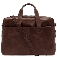 Voi City Cowboy Koffer Leer 41 cm Laptop compartiment Productbeeld