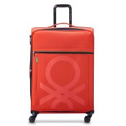 Delsey Paris x United Colors of Benetton Colour Block 4-wiel trolley 77cm met uitbreidingsvouw Productbeeld