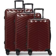 Redolz Essentials 18 4 wielen Kofferset 3-delig met uitbreidingsplooi Productbeeld