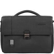 Piquadro Akron aktetas leer 42 cm Laptopvak Productbeeld