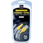 Go Travel Micro USB oplaad- en synchronisatiekabel 200 cm Productbeeld