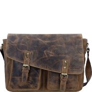 Greenburry Vintage Boodschapper Leer 40 cm Laptop compartiment Productbeeld