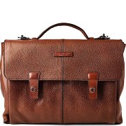 The Bridge Biagio Aktetas Messenger Leder 41 cm Laptopvak Productbeeld