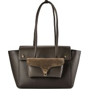 Coccinelle Double Beat Schoudertas Leder 33 cm Productbeeld