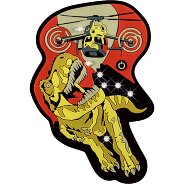 DerDieDas Verander knop 8 cm Productbeeld