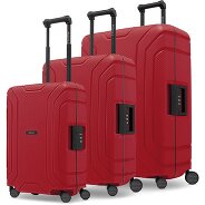 Redolz Essentials 15 4-wiel kofferset 3-delig met driepuntsluiting Productbeeld