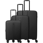 Travelite Air Stripe 4 wielen Kofferset 3-delig met uitbreidingsplooi Productbeeld