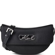 Karl Lagerfeld Signature Crossbody tas Leder 25 cm Productbeeld